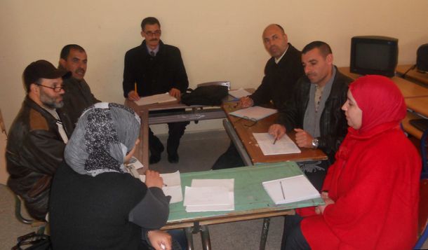 جانب من المستفيدين من الدورة جانب من المستفيدين من الدورة