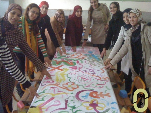 السيدات العاملات بالنيابة الإقليمية لوزارة التربية الوطنية بوزان