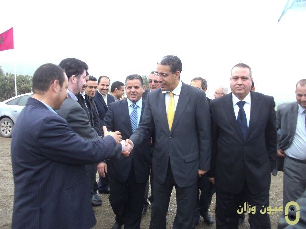 وزير التجهيز والنقل باقليم وزان