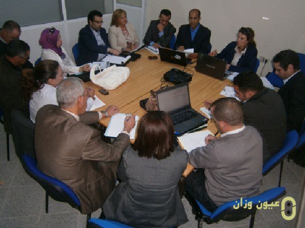اجتماع اللجنة الإقليمية لتنسيق مشروع دعم تدبير المؤسسات التعليمية PAGESM بنيابة وزان