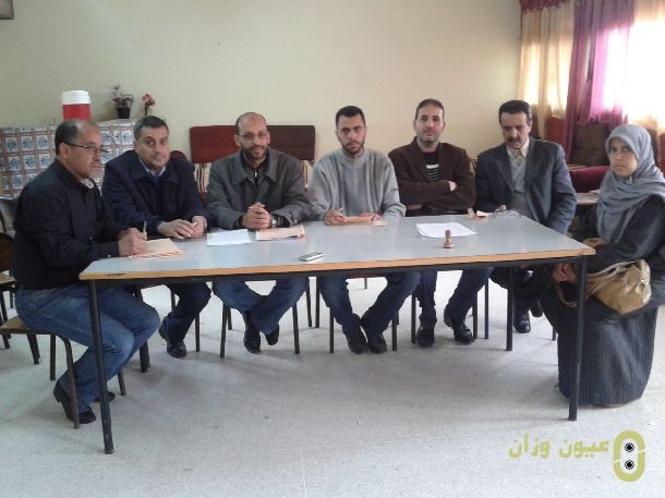 صورة تذكارية لأعضاء المجلس الجديد ،عن سنة 2013/2012