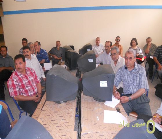 المشاركين بالدورات التكوينية الخاصة بمنظومة التدبير المدرسي