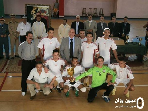 فريق الأمن الوطني مع عامل إقليم وزان
