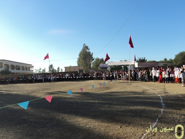 جماعة سيدي رضوان بوزان تحتضن تظاهرة رياضية مدرسية