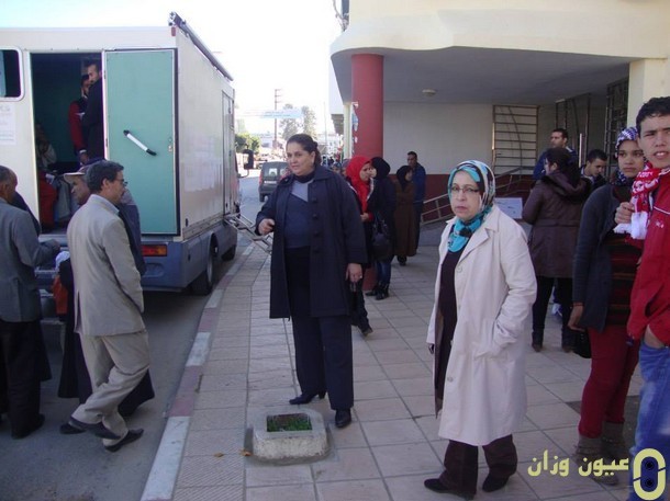 القافلة الثالثة للتحسيس بمرض فقدان المناعة المكتسبة السيدا تحل بوزان
