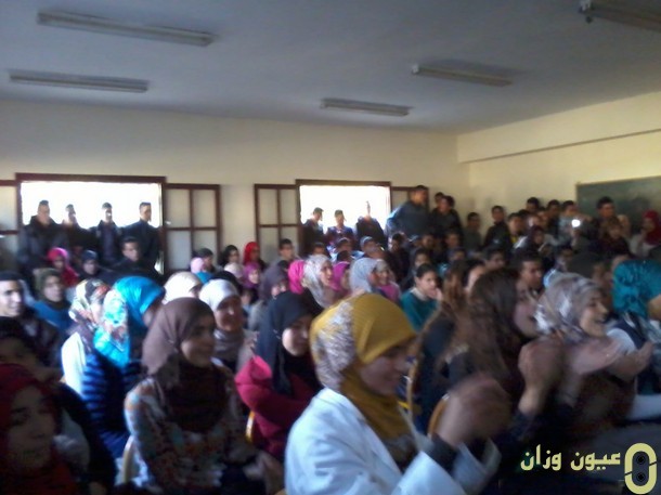 ثانوية 3 مارس التأهيلية بسيدي رضوان تحتفي باللغة العربية في يومها العالمي