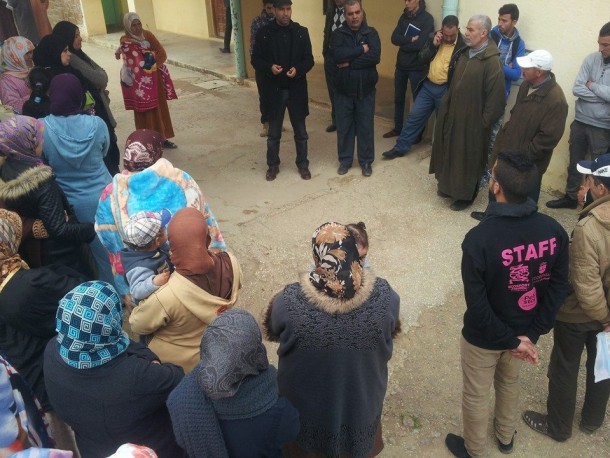 ساكنة الجماعة القروية سيدي رضوان
