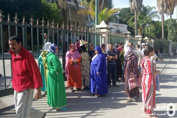 جانب من السكان