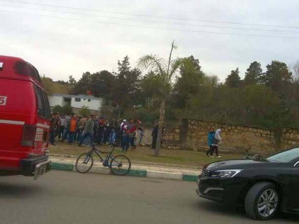 صورة لمكان الحادث