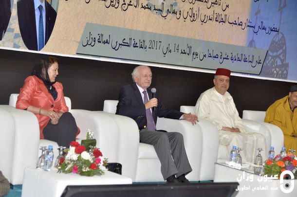 أندري أزولاي، مستشار صاحب الجلالة، خلال كلمته