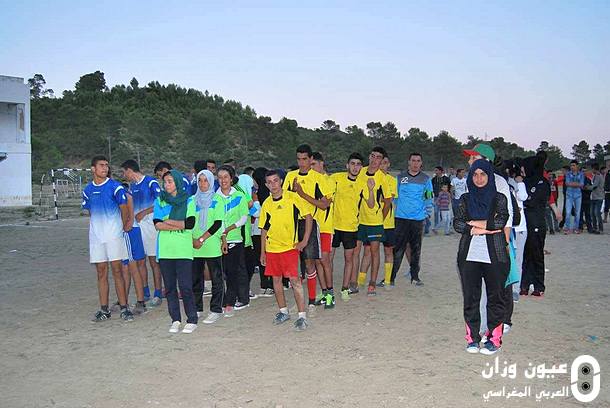 ثانوية محمد السادس التأهيلية بمقريصات تنظم دوريا في كرة القدم