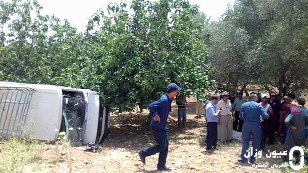 صورة من مكان الحادث