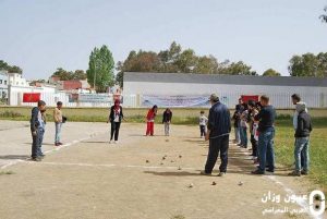 تنظيم دوري في الكرة الحديدية بمقريصات إقليم وزان